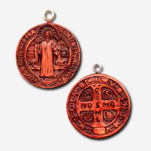 Saint Benedict Plaque WF - 2 inches