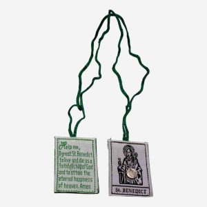 Devotional Scapular Large - Saint Benedict