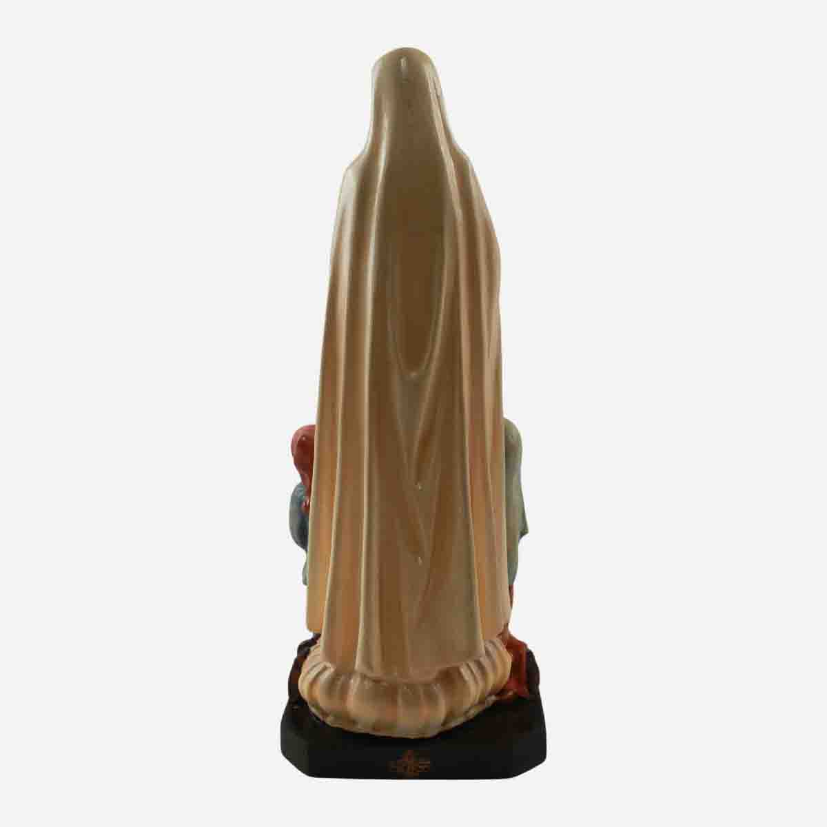 OUR LADY OF FATIMA WITH CHILDREN - 9.5 INCHES - Image 4