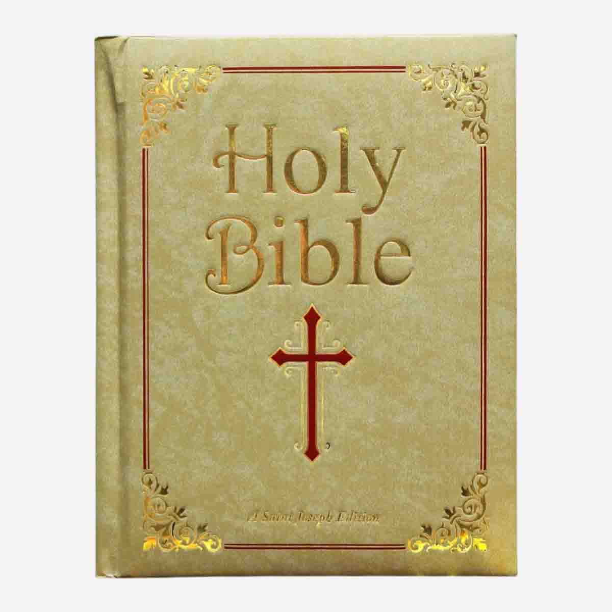 Holy Bible Saint Joseph Family Edition - Large Type