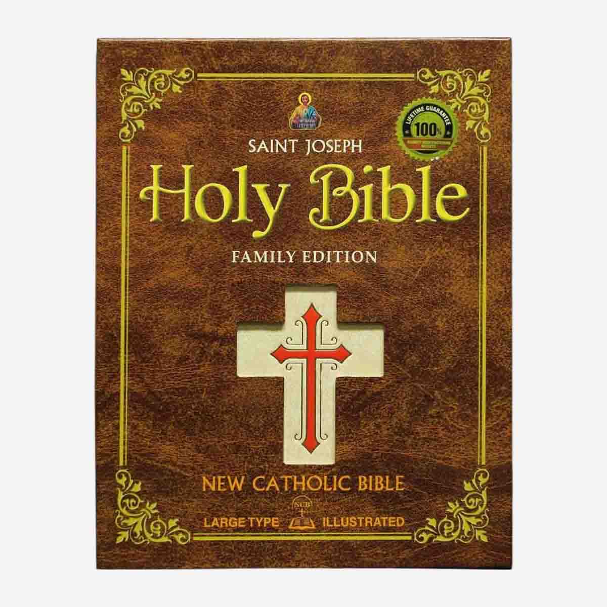 Holy Bible Saint Joseph Family Edition - Large Type - Image 4