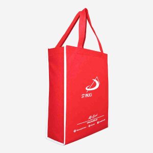 ST PAULS ECO BAG RED 13 x 3 x