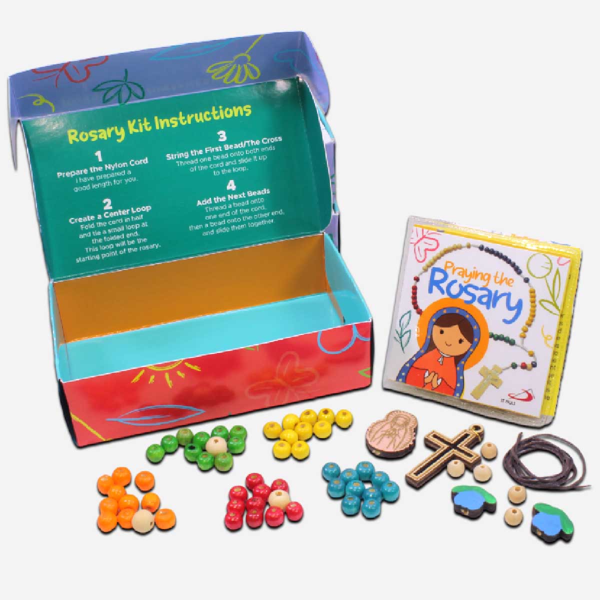 ROSARY MAKING KIT WITH ROSARY GUIDE