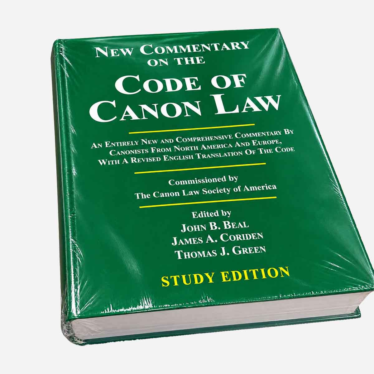 New Commentary on the Code of Canon Law - Hard Bound