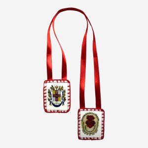 RED SCAPULAR - SACRED HEART