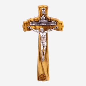 Jubilee Hanging Crucifix - 9 x 5 x 17 cm - Made in Italy