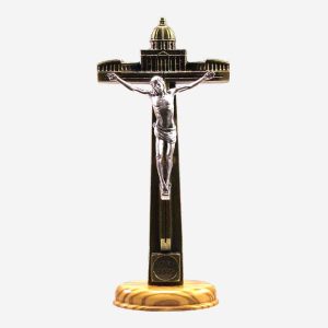 Jubilee Standing Crucifix - 4 x 2 x 8.5 inches - Made in Italy