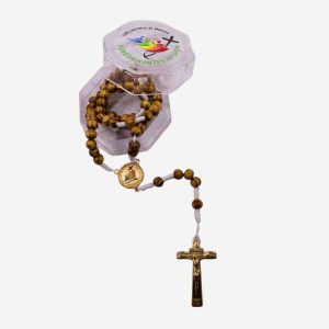 Jubilee Wooden Rosary - Olive Wood - Made in Italy