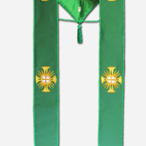 1 Piece Stole - Green