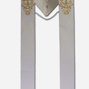 1 Piece Stole - White