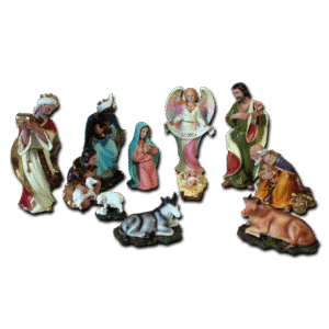 11 Piece Belen Set - - tallest piece