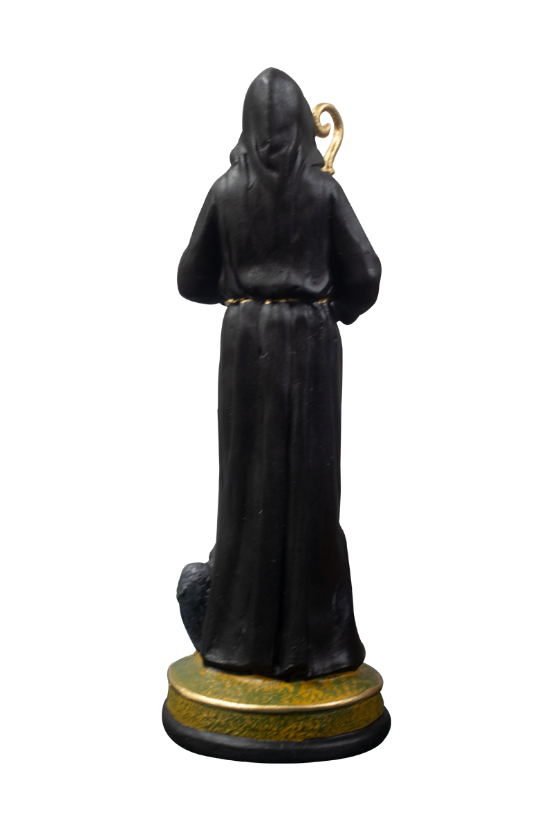 SAINT BENEDICT WITH CROW BLACK - - Image 3