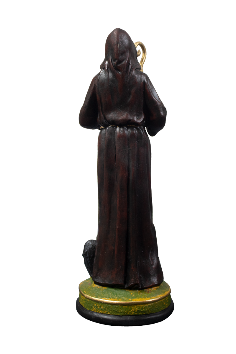 SAINT BENEDICT WITH CROW - 11 INCHES - Image 5