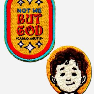Blessed Carlo Acutis Iron-on Embroidered Washable Patch