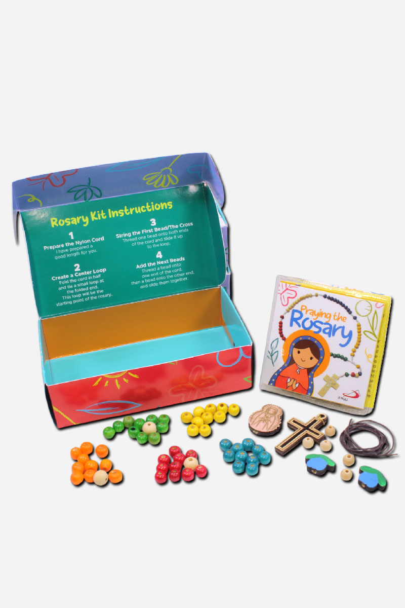 ROSARY MAKING KIT WITH ROSARY GUIDE