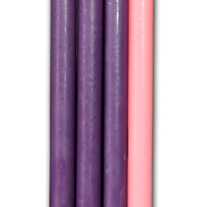 Advent Candle with Prayer Guide - 1 x