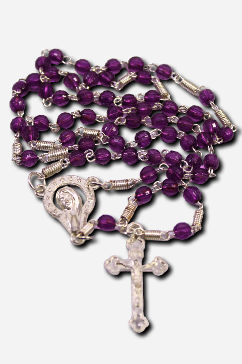 Crystal Birthstone Rosary Diamond Beads - 4mm - Image 21