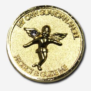 Birthstone Pocket Coin Angel