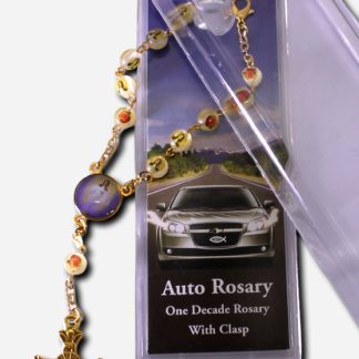 Birthstone Car Rosary