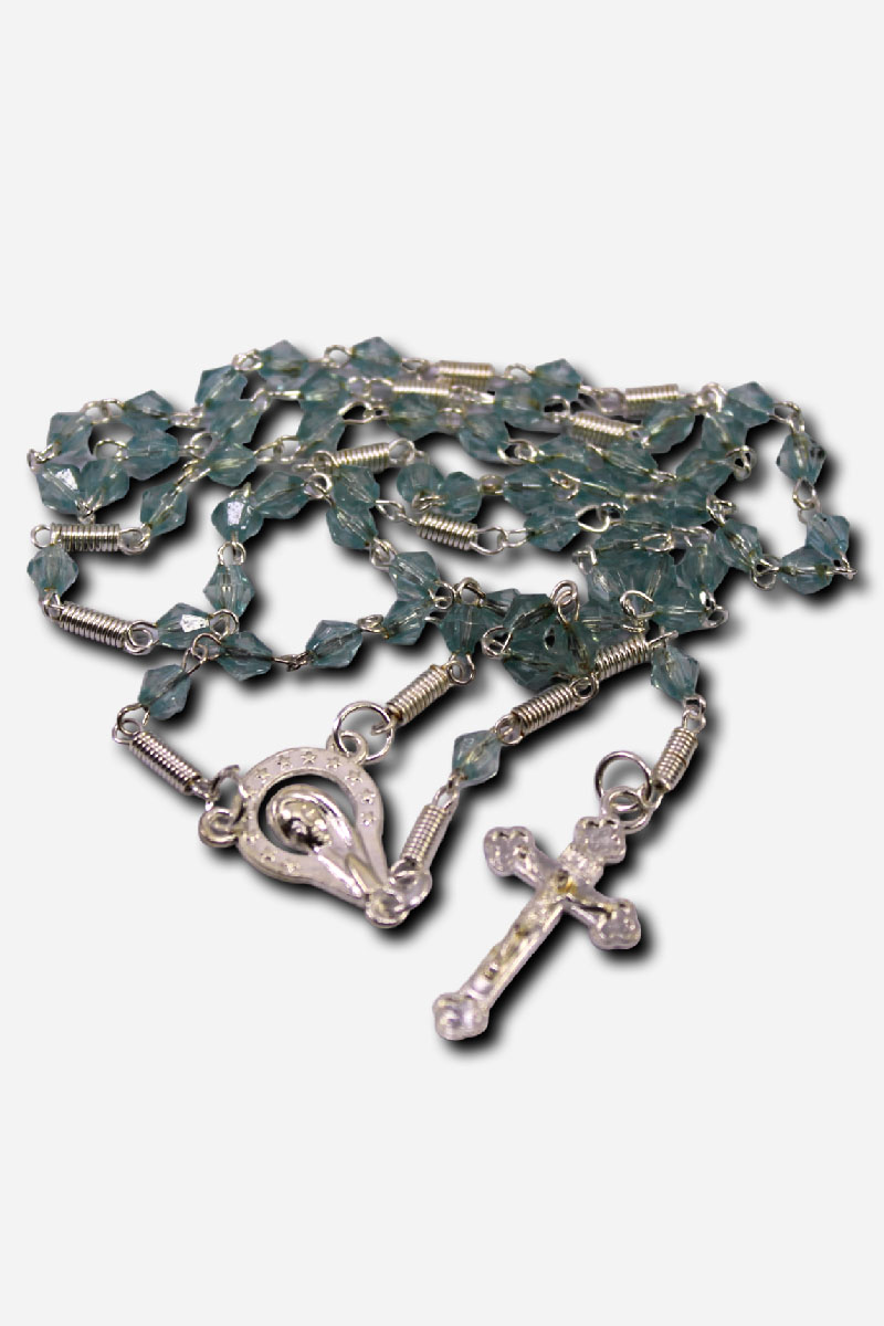 Crystal Birthstone Rosary Diamond Beads - 4mm - Image 13