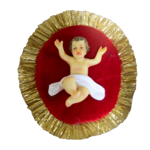 BABY JESUS WITH PILLOW -