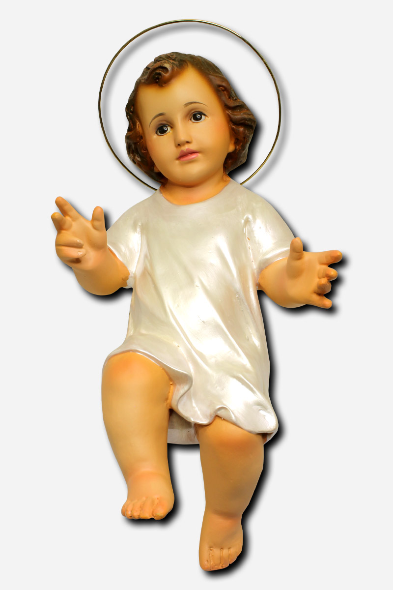 Baby Jesus with Dress - 6 x 3 x 12 inches