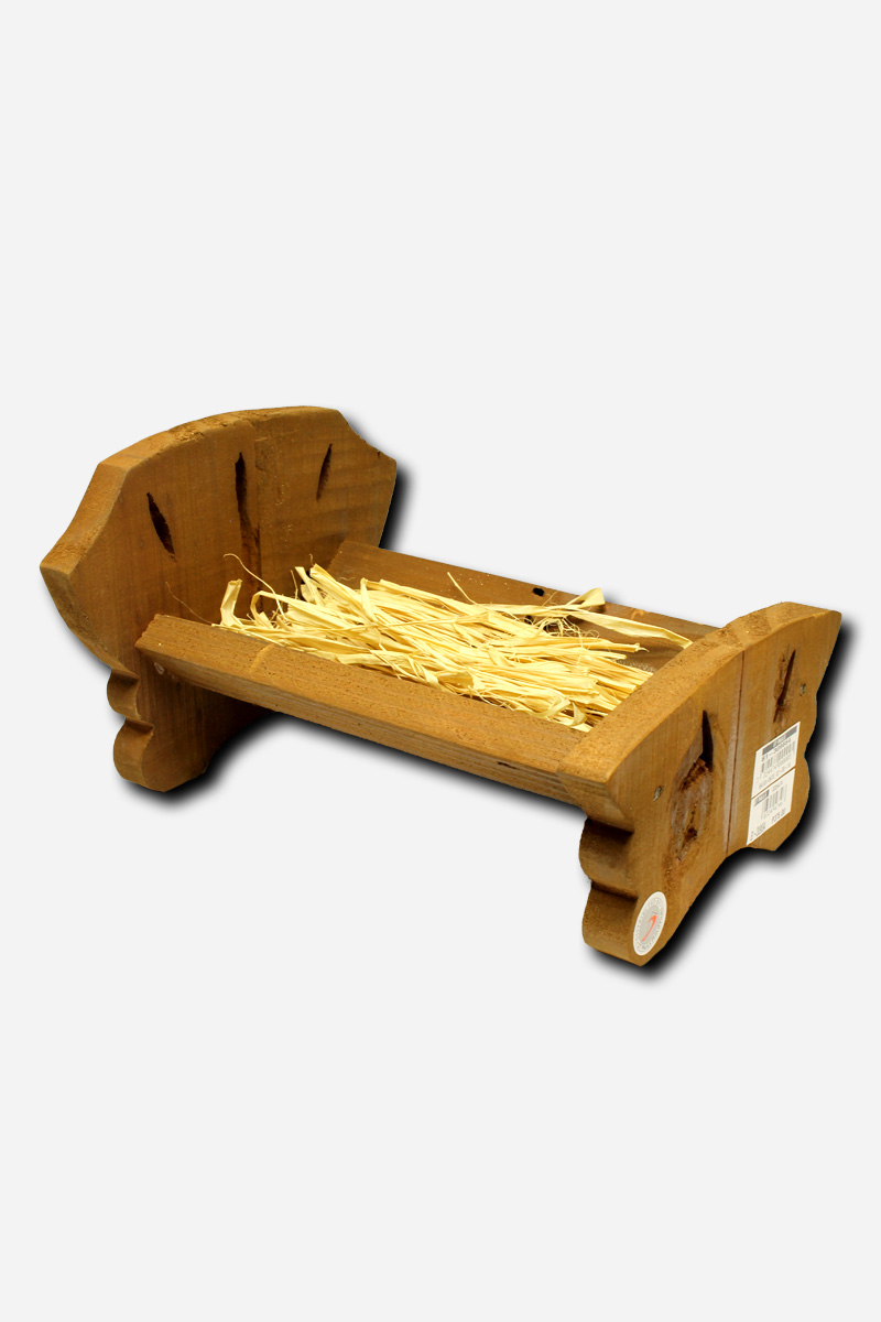 Baby Jesus Crib - 16 x 12 x 20 cm