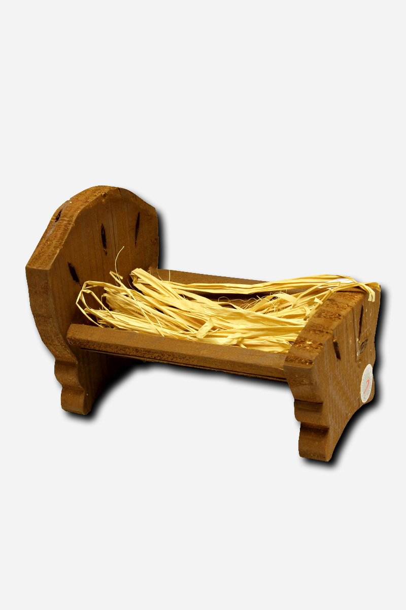 Baby Jesus Crib - 10 x 10 x 14 cm