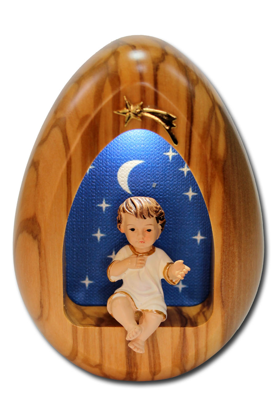 Baby Jesus with Light - Italy - 8 x 5 x