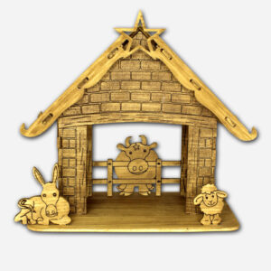 Belen House - Light Brown - 7 x 4 x