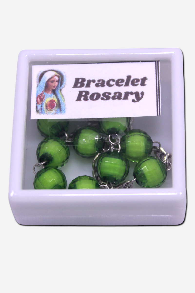 Bracelet Rosary Cotton Beads 8mm with Case - Image 9