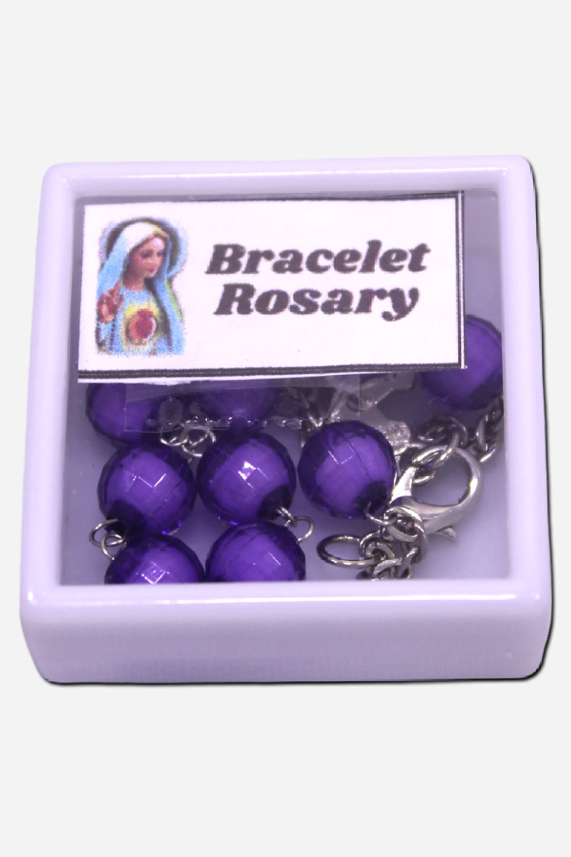 Bracelet Rosary Cotton Beads 8mm with Case - Image 6