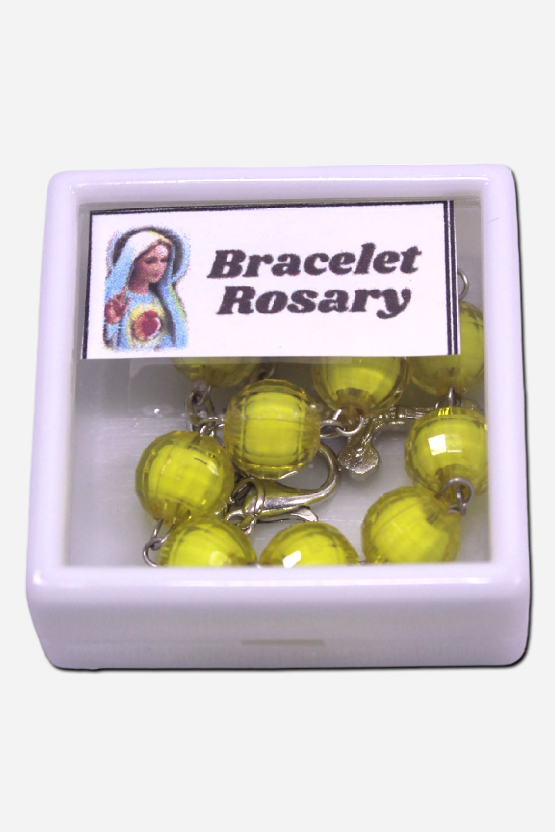 Bracelet Rosary Cotton Beads 8mm with Case - Image 3