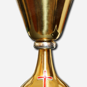 Chalice with Paten - Two Tone - 4 x 8 inches