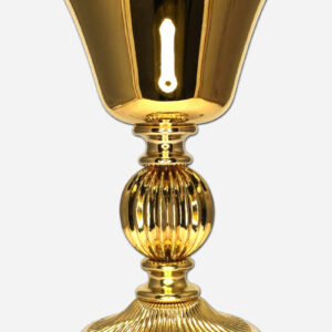 Chalice with Paten and Pouch - Made in Italy - 8 x 8 x