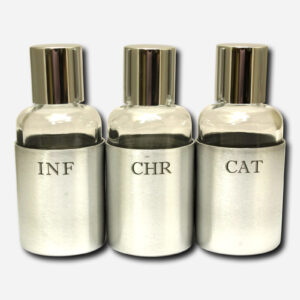 HOLY OIL BOTTLE WITH CASE - 8 X MADE IN ITALY