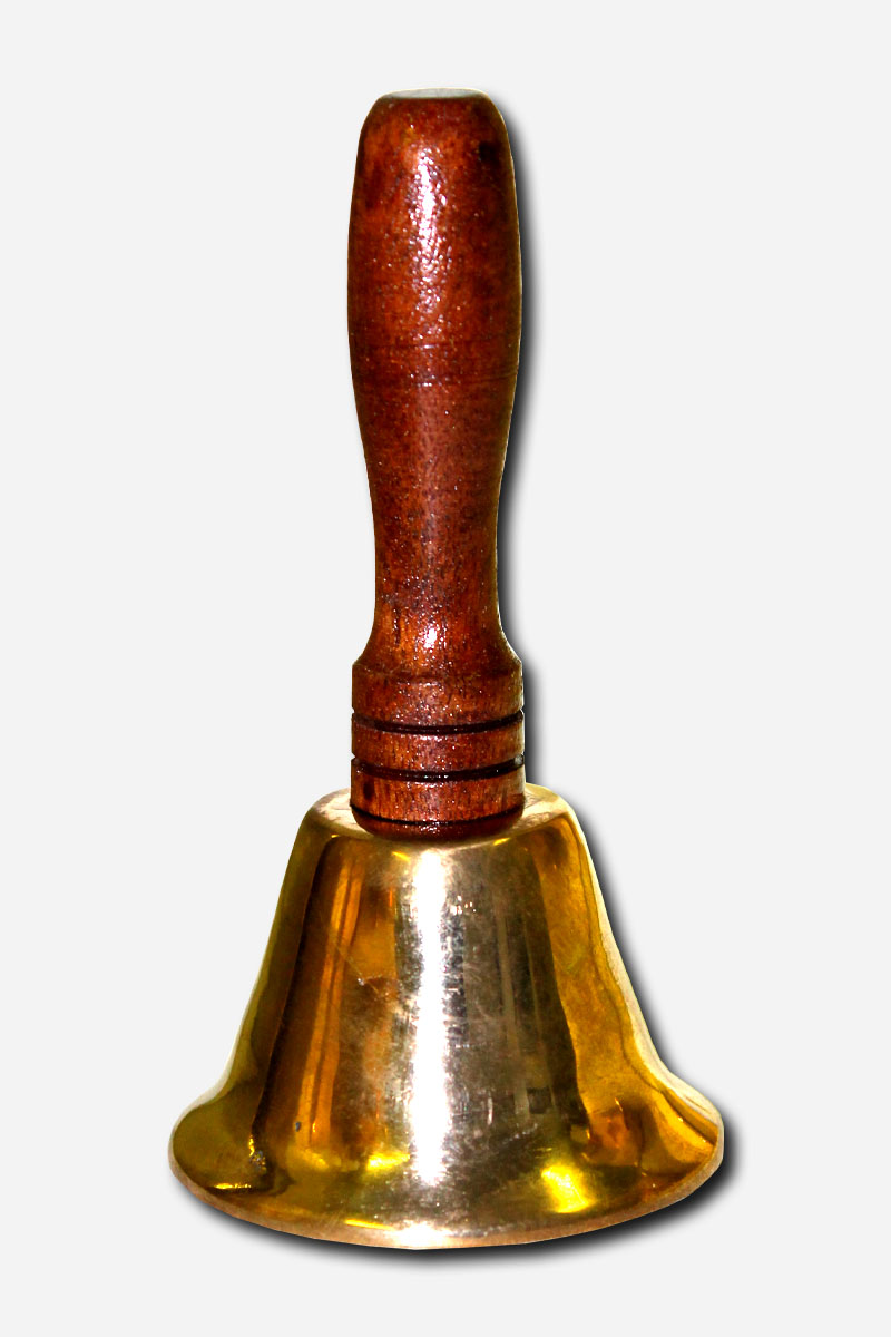 Bell with Wooden Handle -