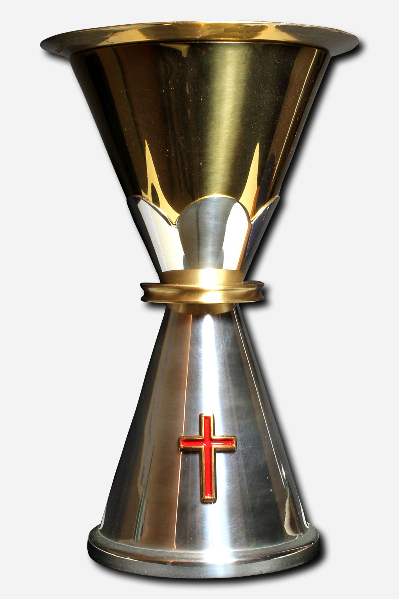 Chalice with Paten - Two Tone