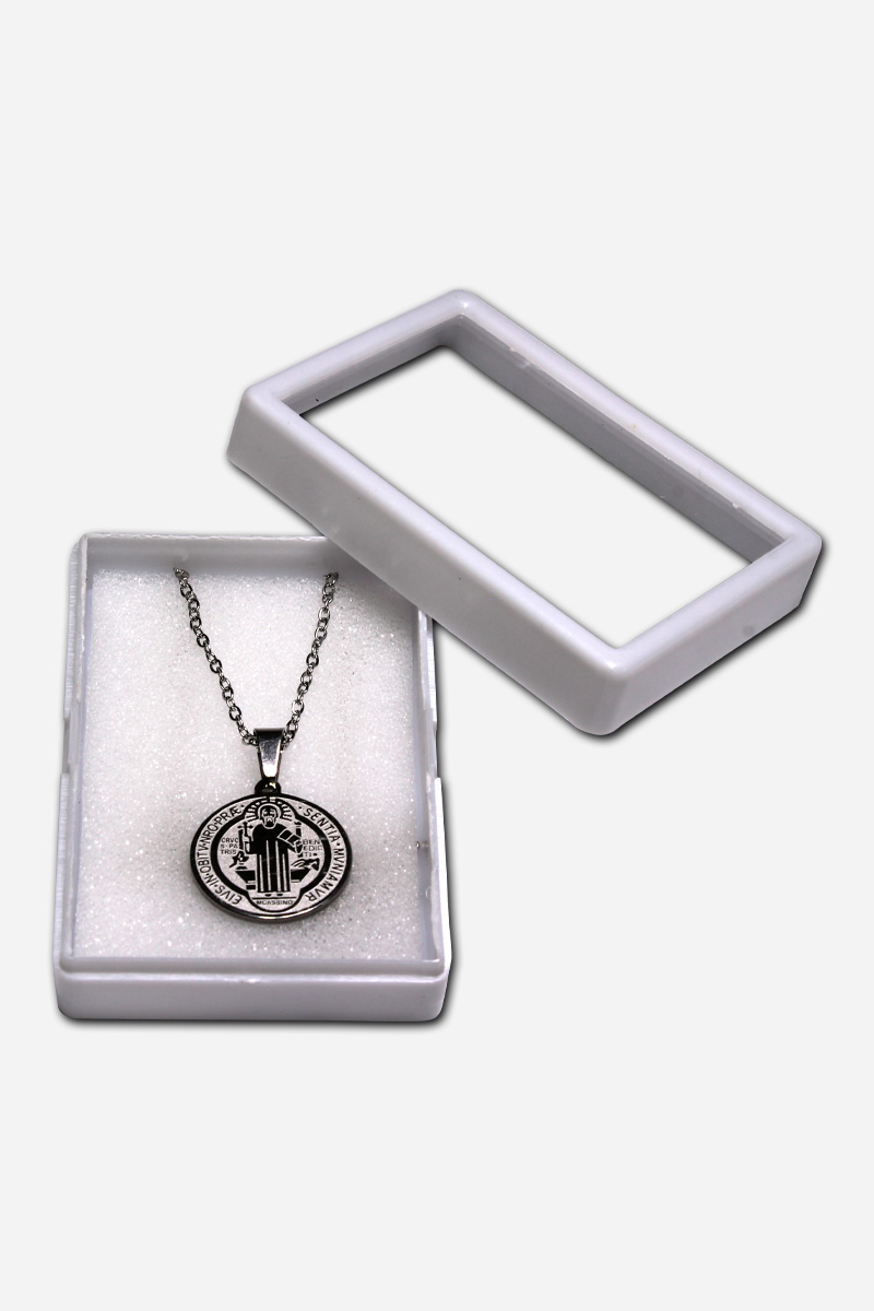 Saint Benedict Necklace - Stainless Steel