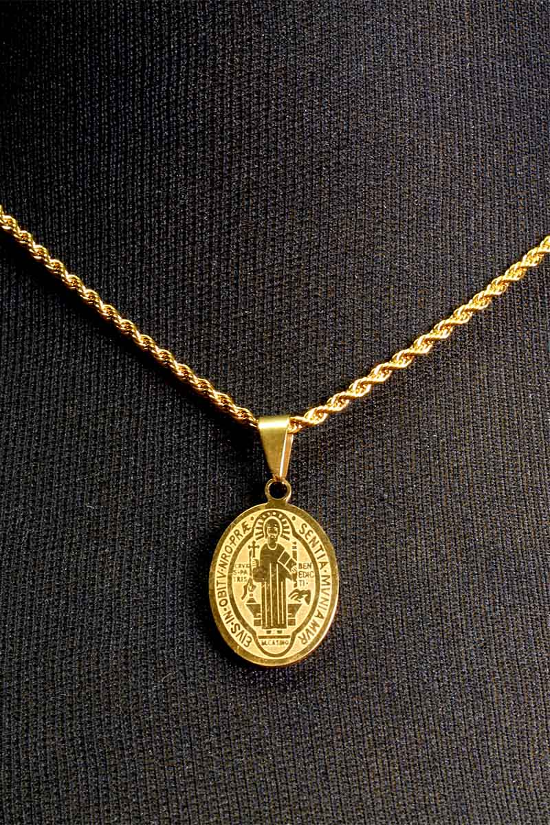 Saint Benedict Medal Necklace