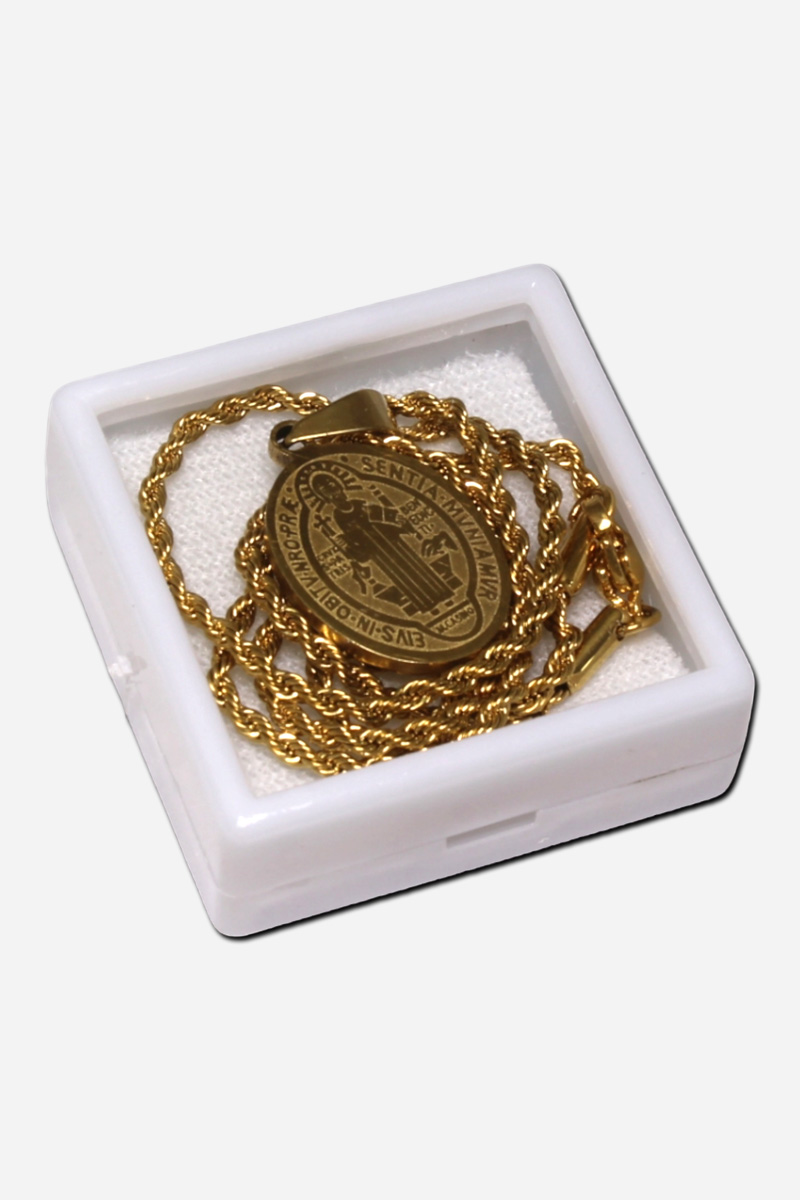 Saint Benedict Medal Necklace - Image 4