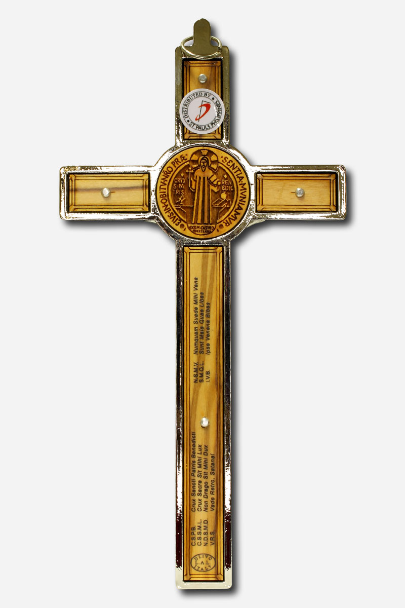 CRUCIFIX WITH SAINT BENEDICT - MADE IN ITALY - Image 5