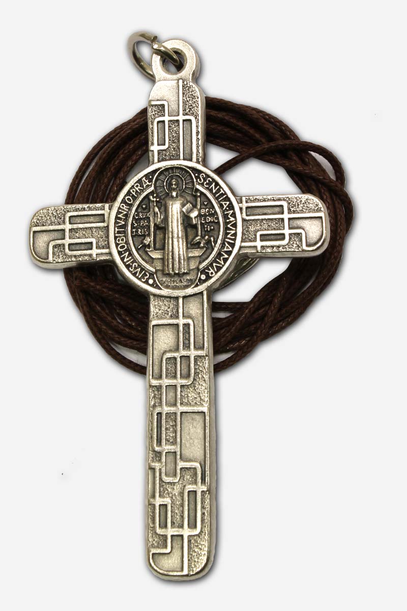 CRUCIFIX WITH SAINT BENEDICT MEDAL NECKLACE - 4 x ITALY - Image 3