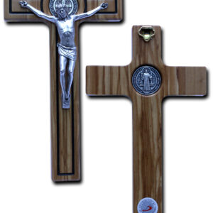 Cross with Saint Benedict Medal - - C5-115283 Made in Italy
