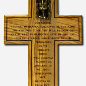 CROSS-OUR FATHER WITH ECCE HOMO - MADE IN ITALY