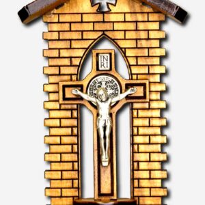 Crucifix with Saint Benedict -