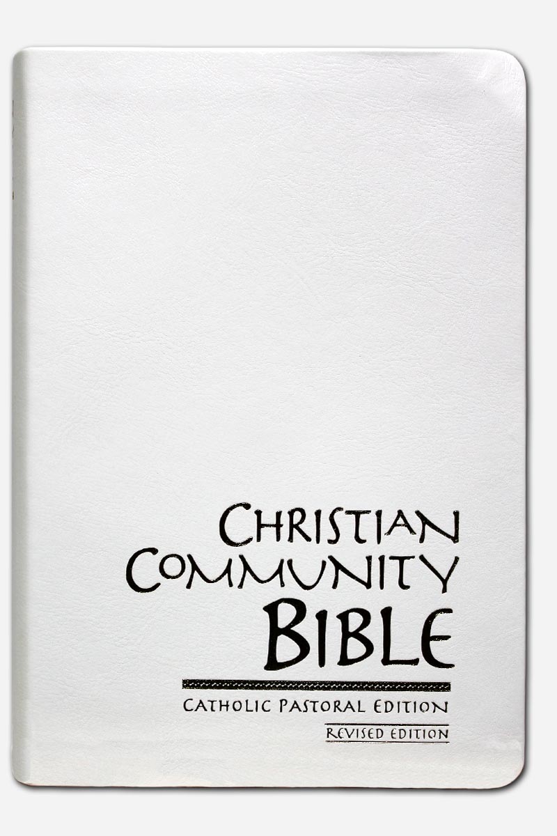 CHRISTIAN COMMUNITY BIBLE REVISED EDITION - WHITE