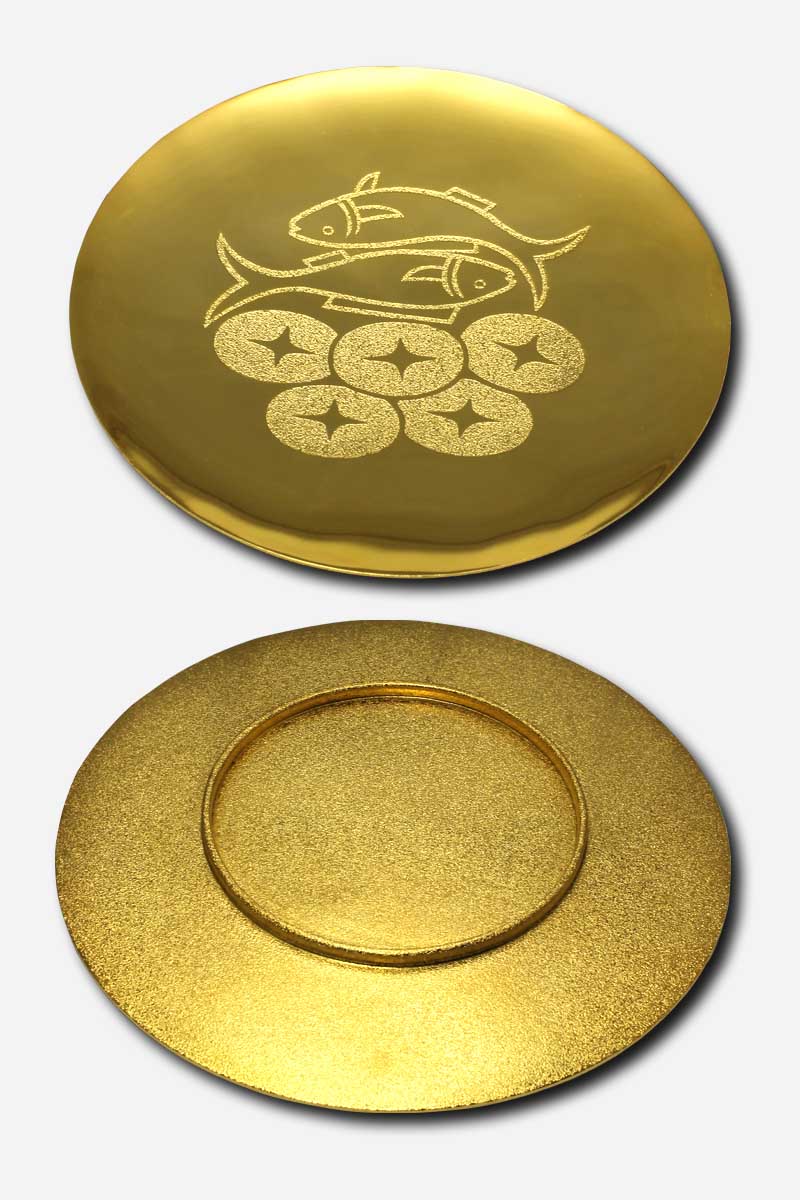 CHALICE WITH PATEN AND POUCH - - Image 4