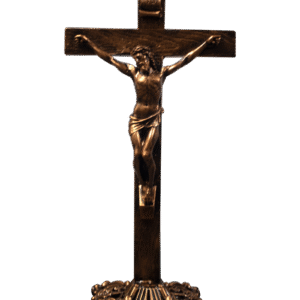 CROSS STANDING BRONZE - 11 Inches