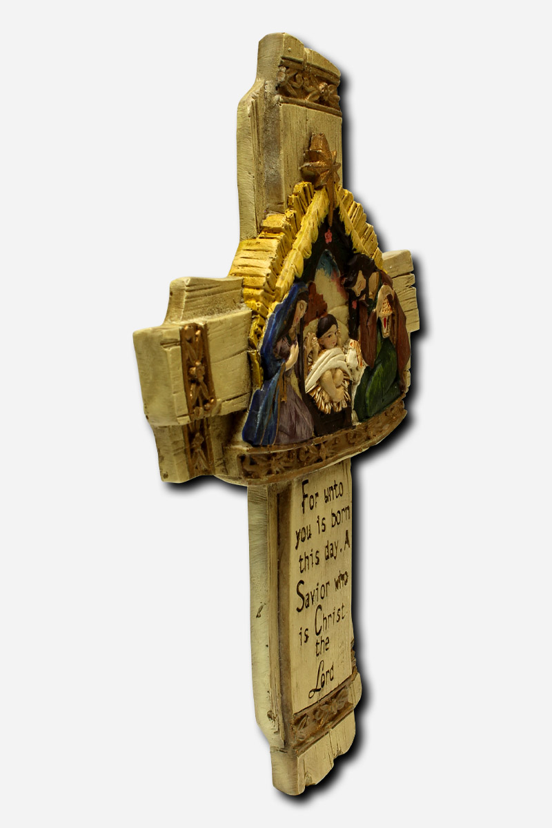 CROSS WITH NATIVITY - 14 X 1 X - Image 2